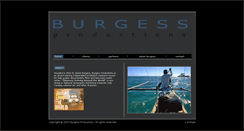 Desktop Screenshot of burgessproductions.com